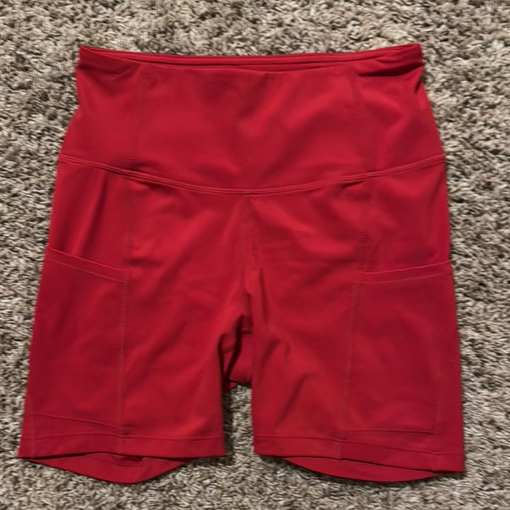 Red Women's Shorts